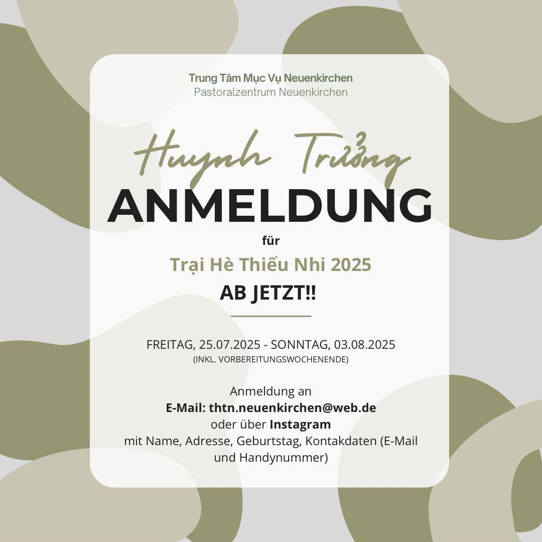 HT Anmeldung